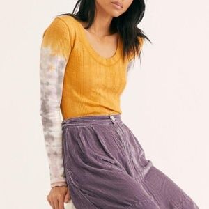 Free People We The Free | Big Sur Amber Combo Long Sleeve Top